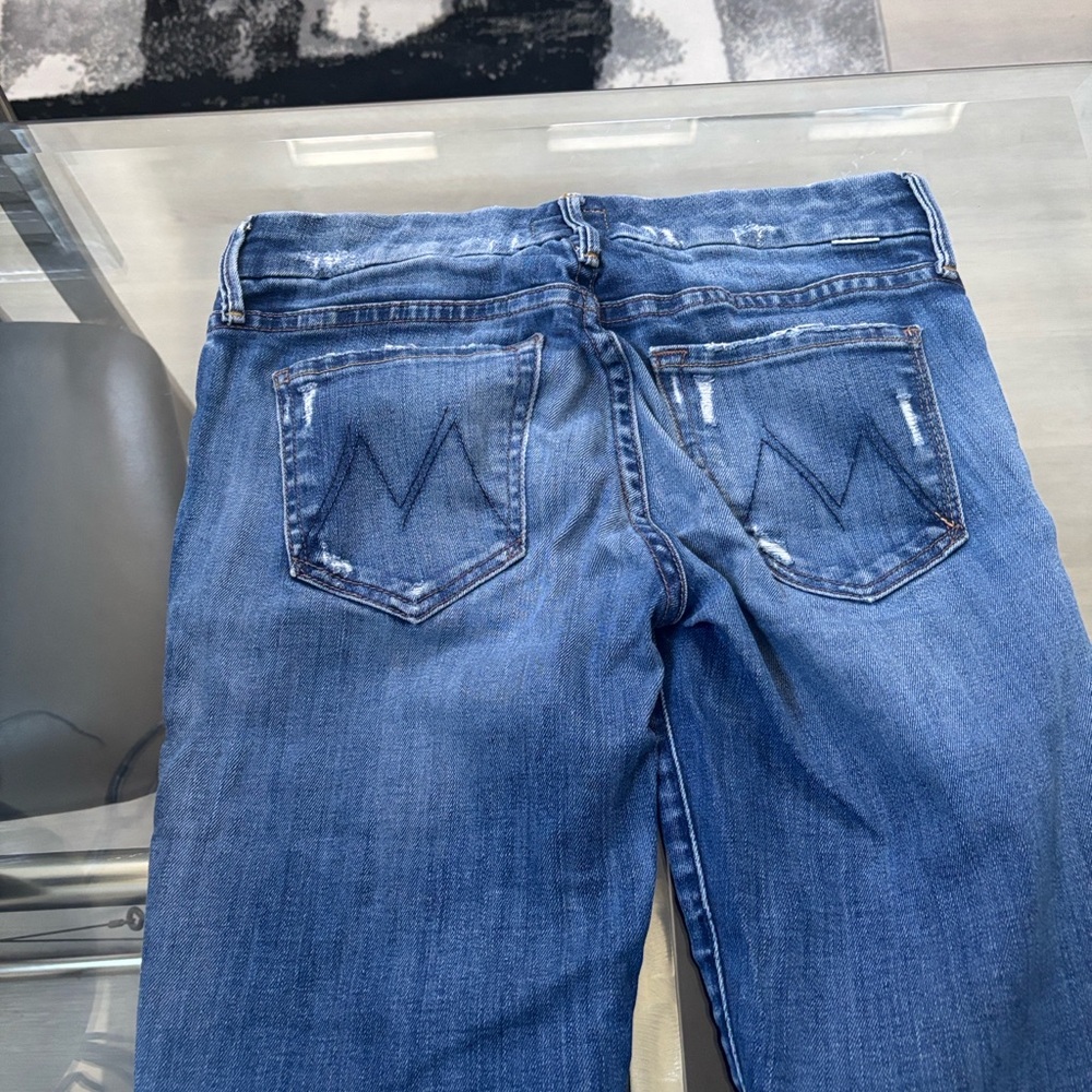 MOTHER Classic Blue Skinny Jeans